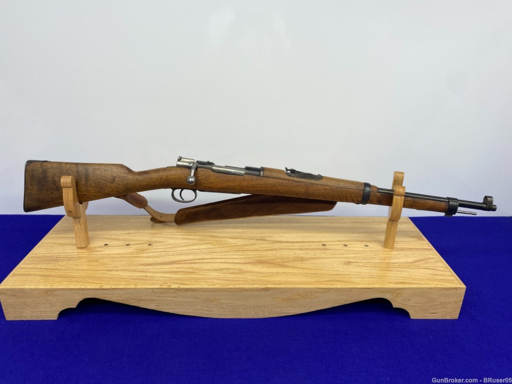 Spanish Mauser M1916 Short Rifle 7x57mm Blued Wooden 22" *AWESOME MILSURP*-img-36