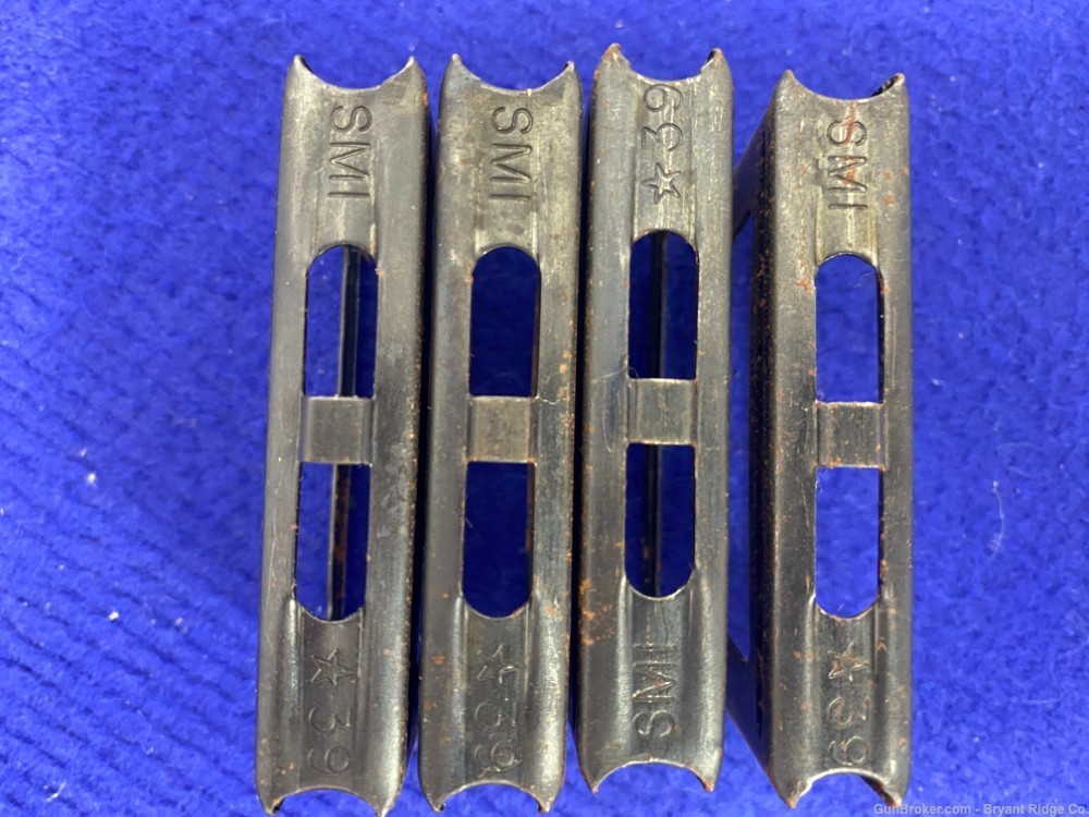 VINTAGE Carcano  stripper Clips  marked SMI 39 * SOUGHT AFTER COLLECTABLE *-img-6