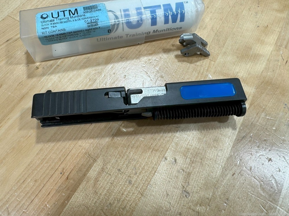 UTM Glock 19 slide barrel conversion Gen 1-4 MMR-img-1