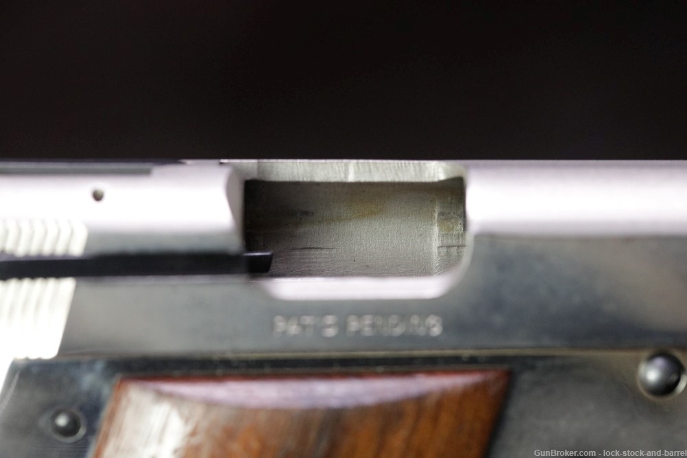Smith & Wesson S&W Model 39-2 9mm 4" Nickel Semi-Automatic Pistol 1977-1978-img-15