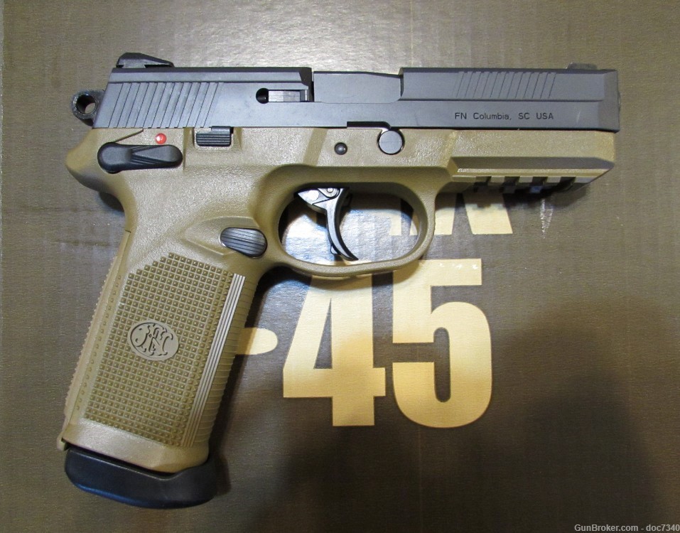 FN FNX-45 semi auto pistol in 45 ACP-img-0