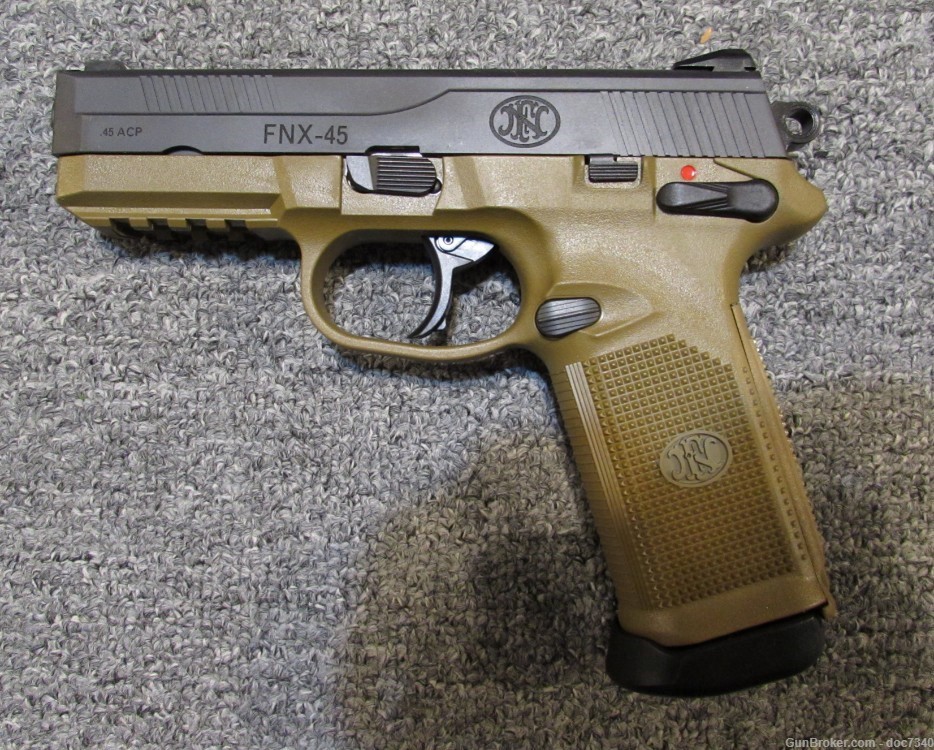 FN FNX-45 semi auto pistol in 45 ACP-img-2