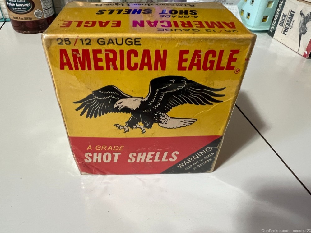 FULL 12 GA A GRADE AMERICAN EAGLE MAGNUM BOX NO 5-img-2