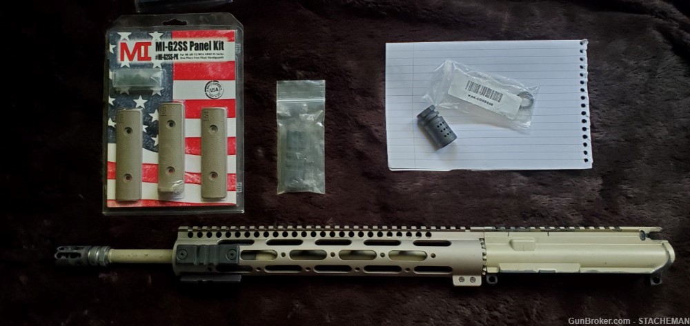 BCM BFH 16" 5.56mm Upper, with Midwest Industries SS Gen2 Handguards, Used-img-1