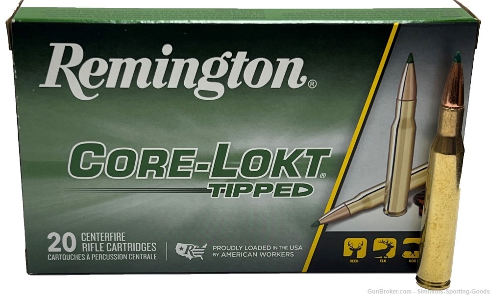 Remington Core (RT270WA) 270 Win 130gr Rifle Ammunition Qty. 5Bxs/100Rds-img-0