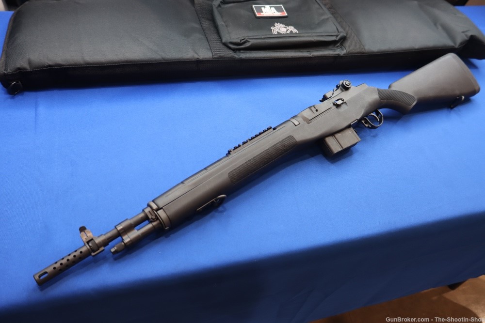 Springfield Armory M1A Scout SQUAD Rifle 308WIN 18" M1 308 7.62 OPTIC READY-img-29