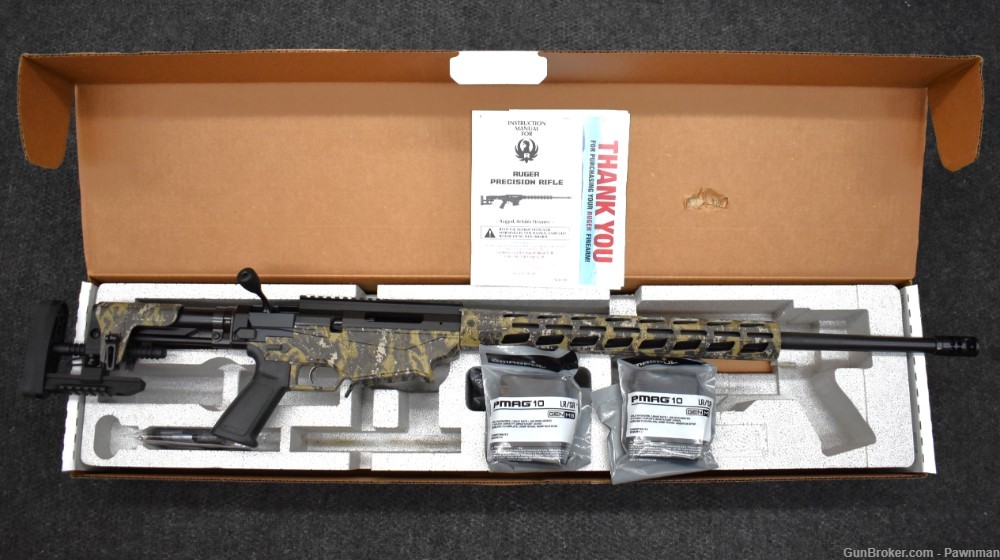 Ruger Precision rifle in 6.5mm Creedmoor - Camo finish - NEW!-img-17