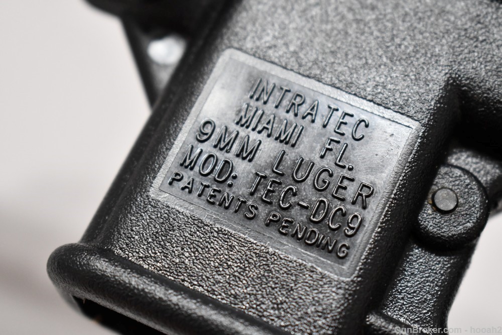 Pre Ban Intratec Tec DC9 Semi Auto Closed Bolt 9mm Pistol W Orig Box-img-31