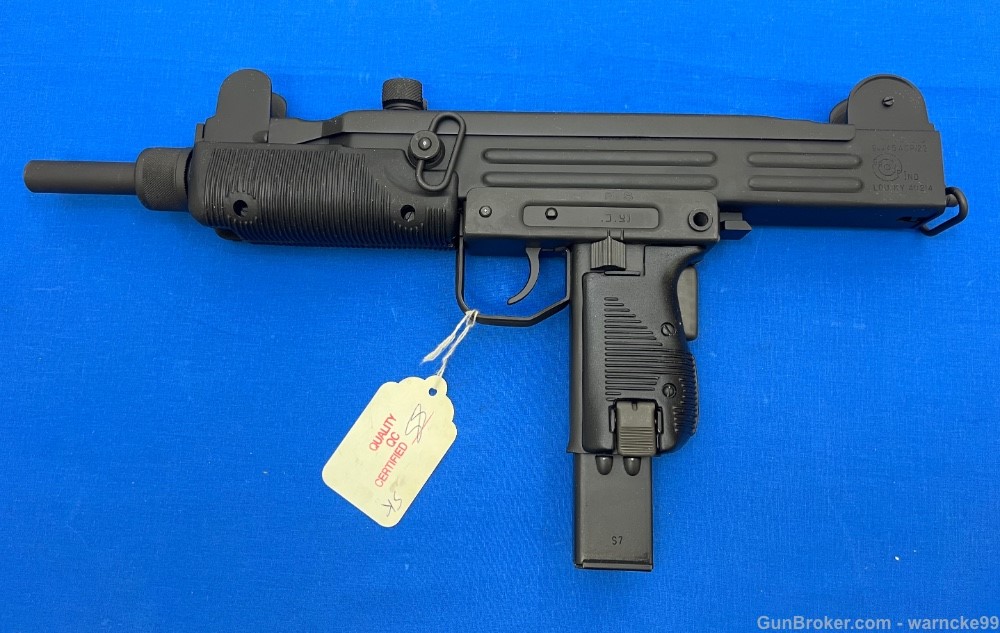 Rare NOS Vector Arms Uzi Carbine Pistol, 9mm, w/ Box & Extras, Penny Start!-img-4