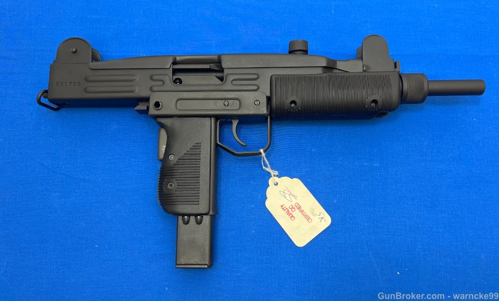 Rare NOS Vector Arms Uzi Carbine Pistol, 9mm, w/ Box & Extras, Penny Start!-img-3
