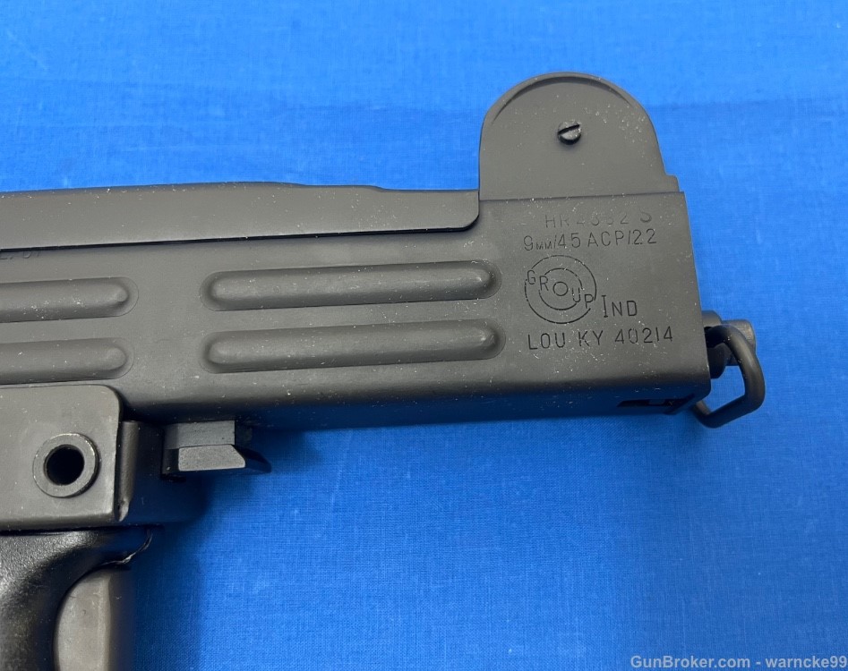 Rare NOS Vector Arms Uzi Carbine Pistol, 9mm, w/ Box & Extras, Penny Start!-img-5