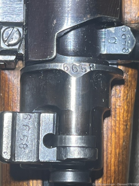 RARE Steyr WWII K98k Mauser bolt action Bringback rifle, 1940, 660 code-img-13