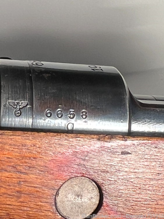 RARE Steyr WWII K98k Mauser bolt action Bringback rifle, 1940, 660 code-img-72