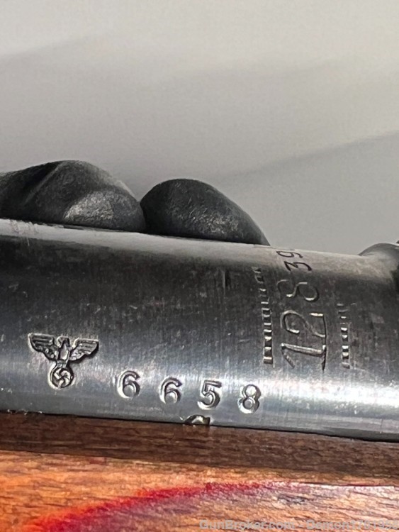 RARE Steyr WWII K98k Mauser bolt action Bringback rifle, 1940, 660 code-img-69
