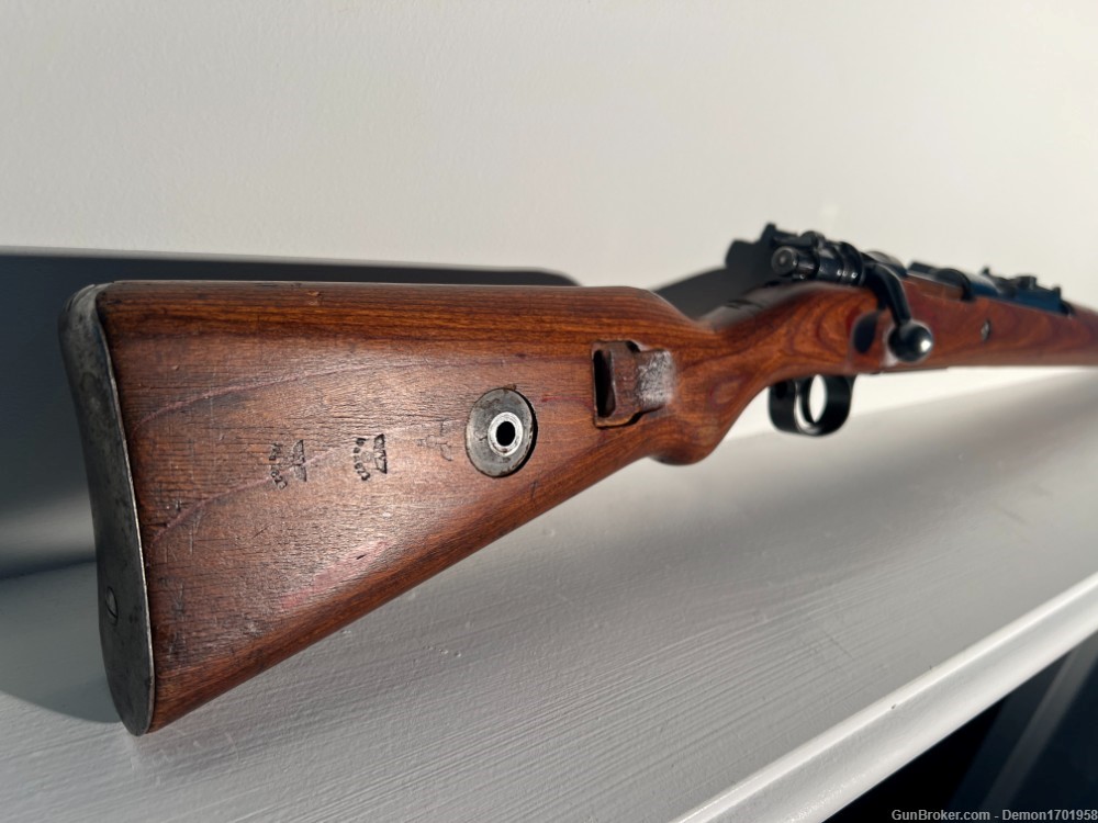 RARE Steyr WWII K98k Mauser bolt action Bringback rifle, 1940, 660 code-img-2