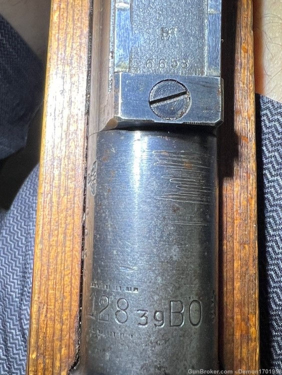 RARE Steyr WWII K98k Mauser bolt action Bringback rifle, 1940, 660 code-img-37