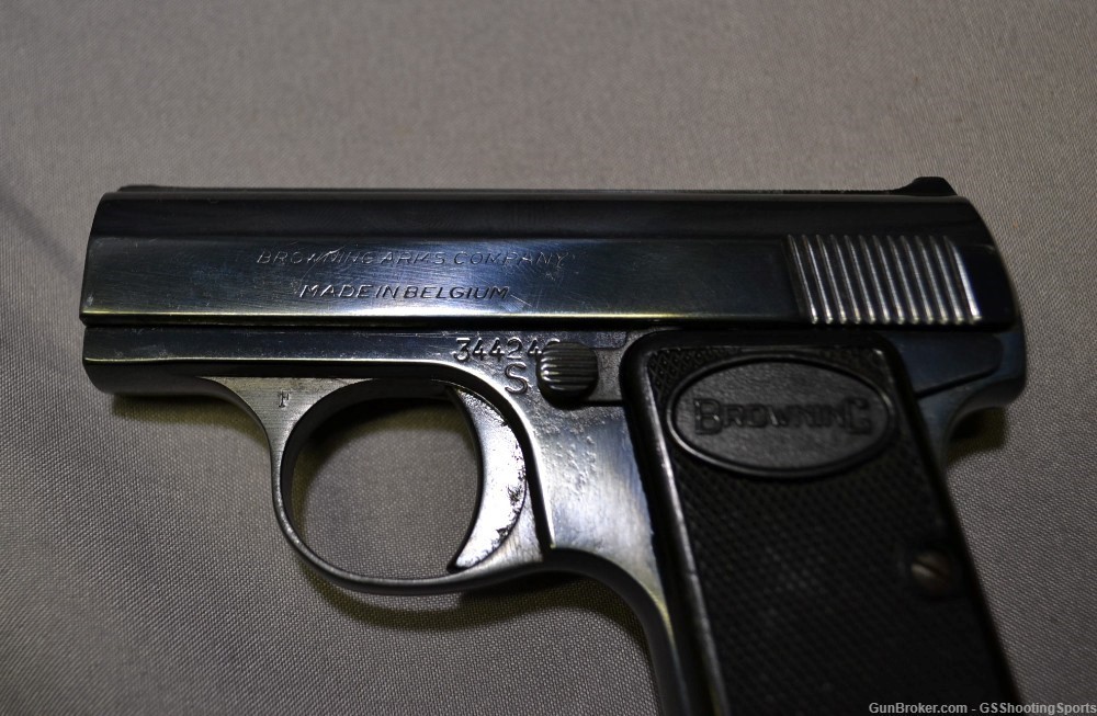FN Baby Browning .25 ACP Pocket Pistol NO RESERVE-img-4