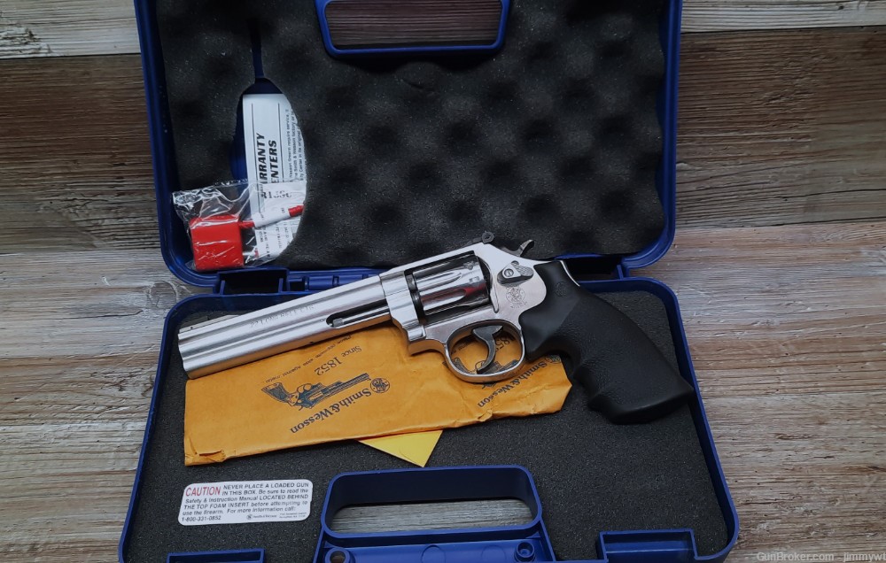 Smith & Wesson 617 Stainless Steel .22LR 5" With Box-img-0