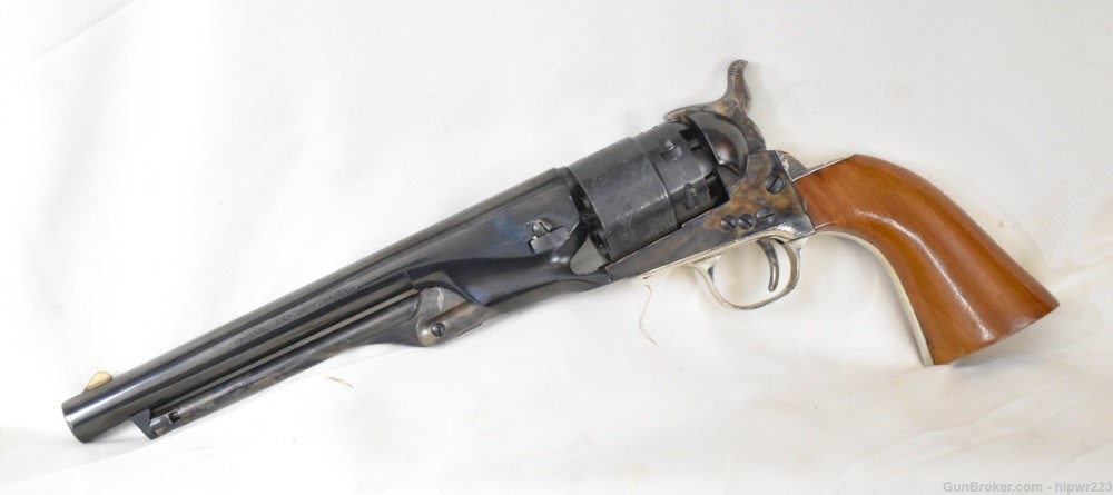 Lyman Colt 1860 black powder Percussion revolver .44 Cal made in 1975 -img-2