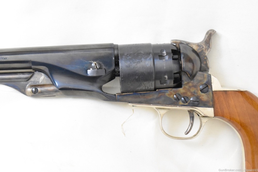 Lyman Colt 1860 black powder Percussion revolver .44 Cal made in 1975 -img-4