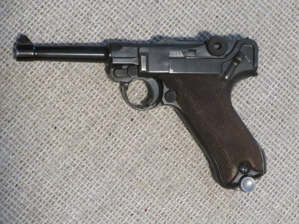 WW1-WW2 German P.08 9mm Luger Pistol Matching No Import DWM 1915-img-15