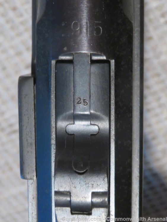 WW1-WW2 German P.08 9mm Luger Pistol Matching No Import DWM 1915-img-26