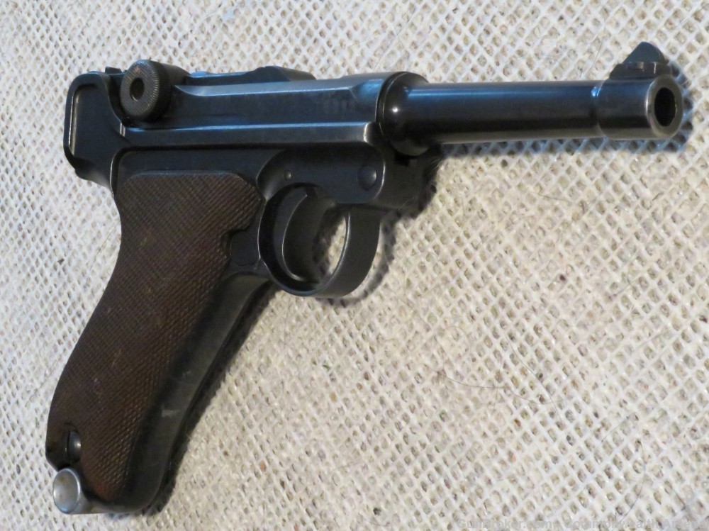 WW1-WW2 German P.08 9mm Luger Pistol Matching No Import DWM 1915-img-14