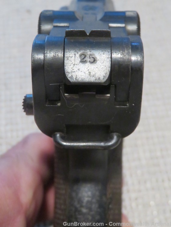 WW1-WW2 German P.08 9mm Luger Pistol Matching No Import DWM 1915-img-23