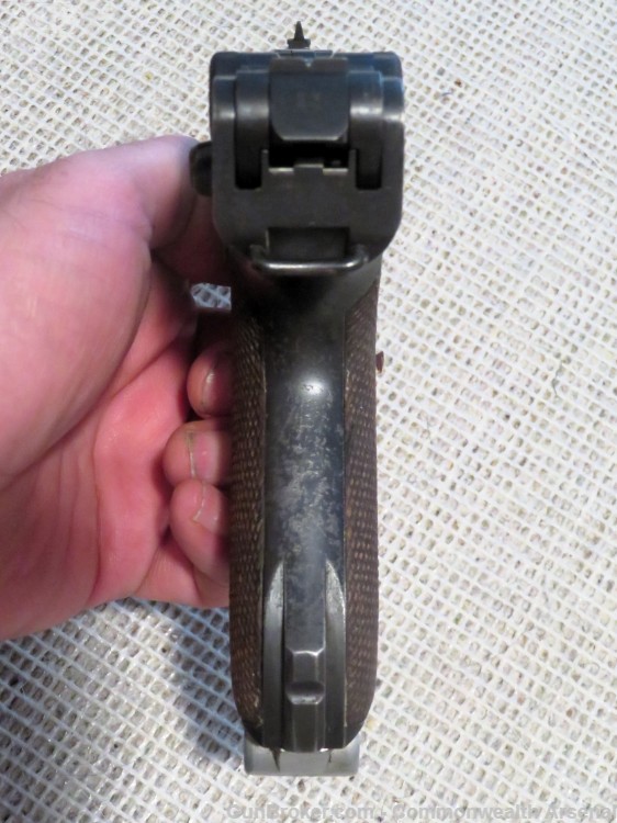 WW1-WW2 German P.08 9mm Luger Pistol Matching No Import DWM 1915-img-1