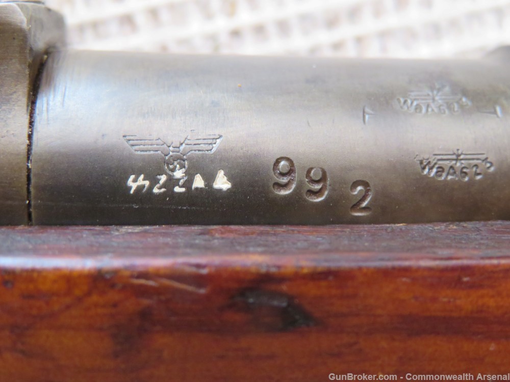 WW2 German K98 K98k 98k 8mm Mauser Rifle SS-Marked Steyr bnz-43-img-48