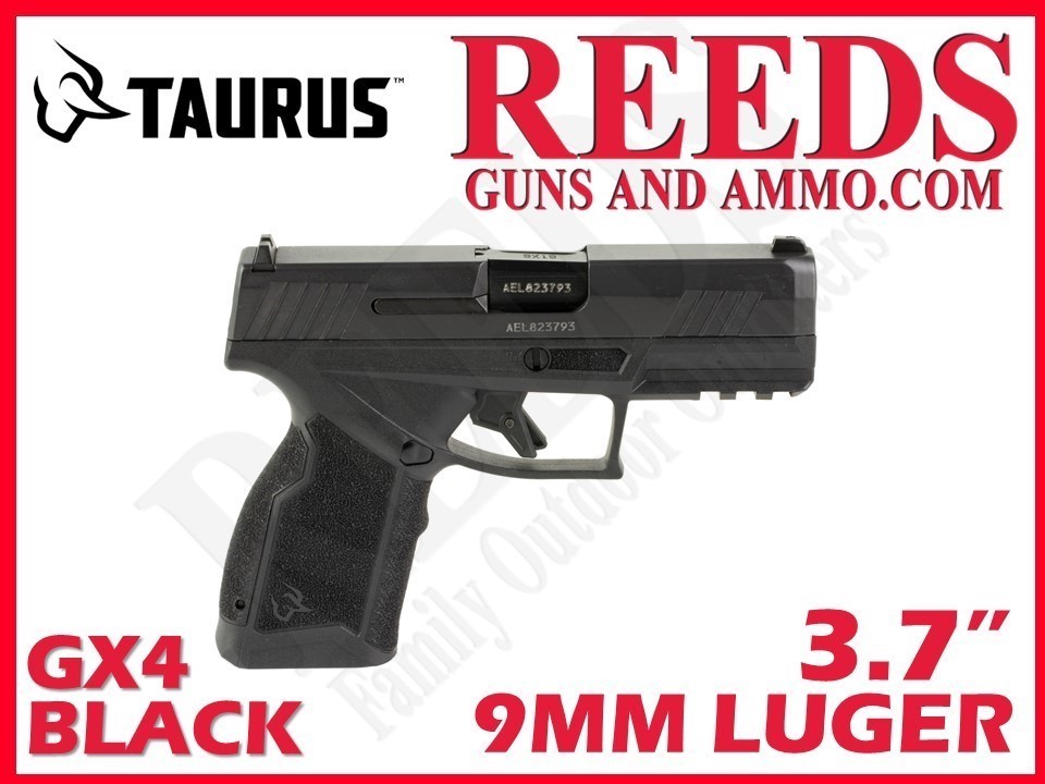 Taurus GX4 Carry Black 9mm 3.7in 2-15Rd Mags 1-GX4CR941-img-0