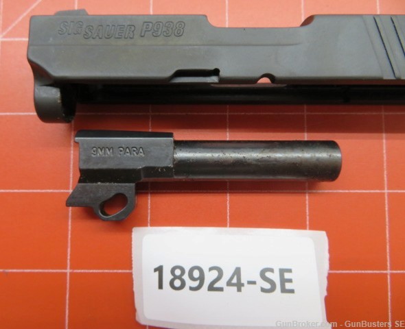 Sig Sauer P938 9mm Parabellum Repair Parts #18924-SE-img-4
