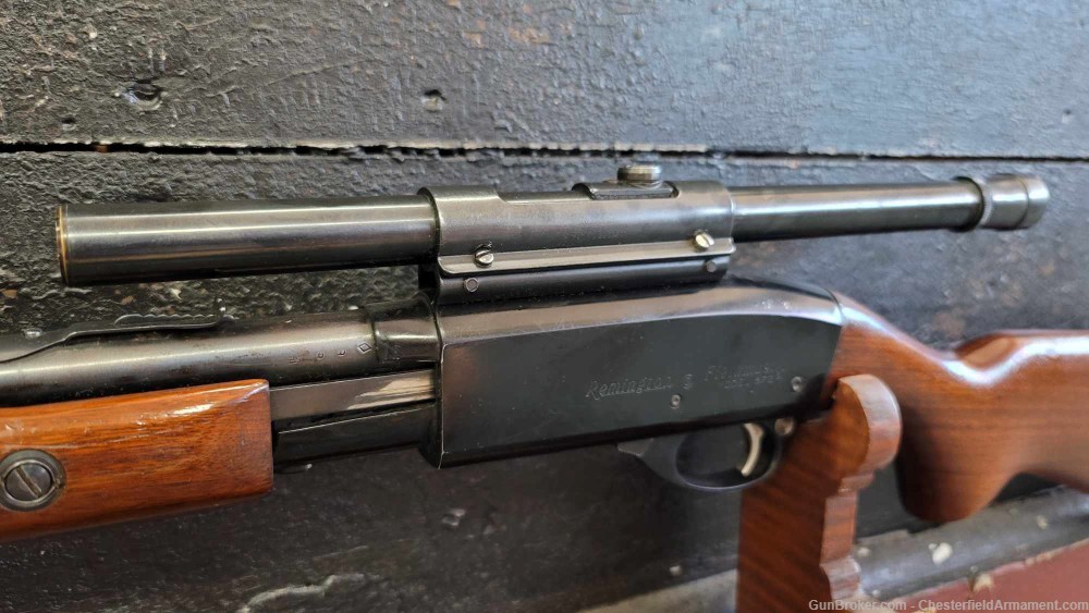 Remington Fieldmaster Model 572 pump action rifle .22 S/L/LR-img-3