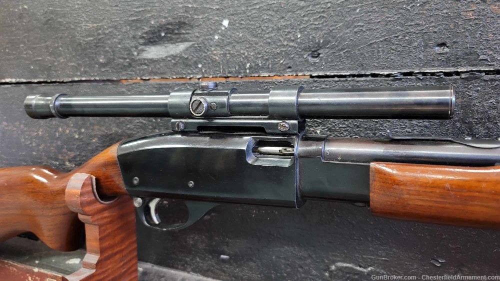 Remington Fieldmaster Model 572 pump action rifle .22 S/L/LR-img-13
