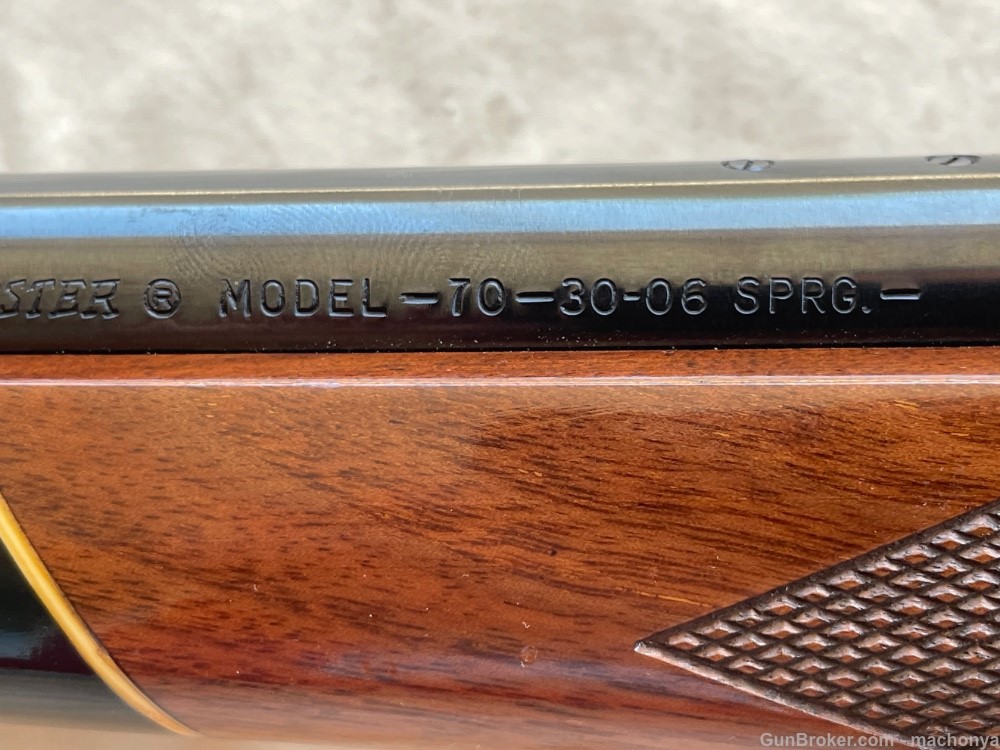 Winchester Model 70 Bolt Action Rifle 30-06 w/ Scope Nice Condition-img-21