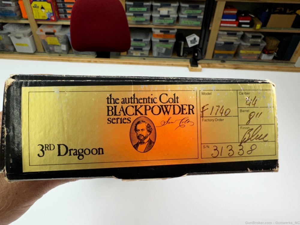 COLT Blackpowder Series 3rd Dragoon Revolver in .44 cal-img-33