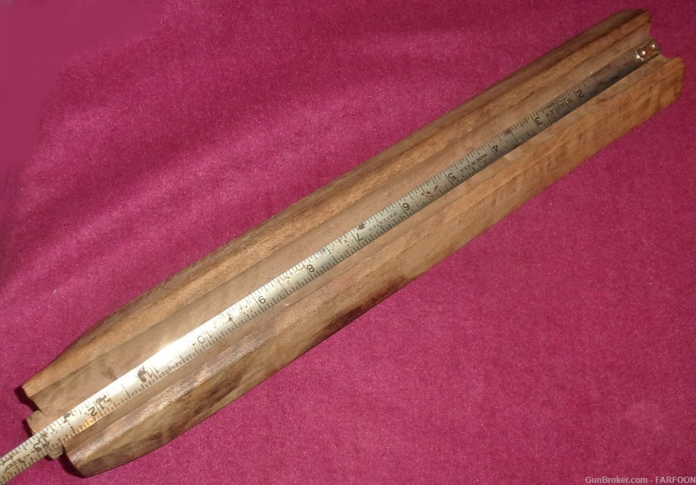 UNKNOWN RIFLE/SHOTGUN WALNUT FOREARM/FOREND BLANK-img-4