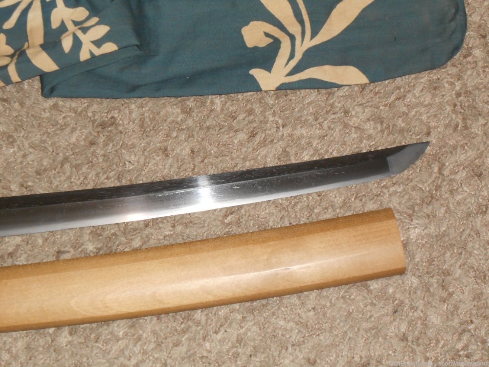 Antique Koto Period Japanese Katana Sword Wakizashi Signed Sanjo Yoshinaga -img-7