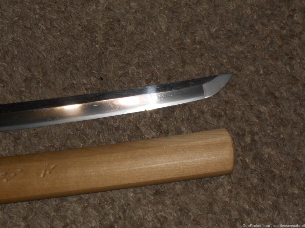 Antique Koto Period Japanese Katana Sword Wakizashi Signed Sanjo Yoshinaga -img-23