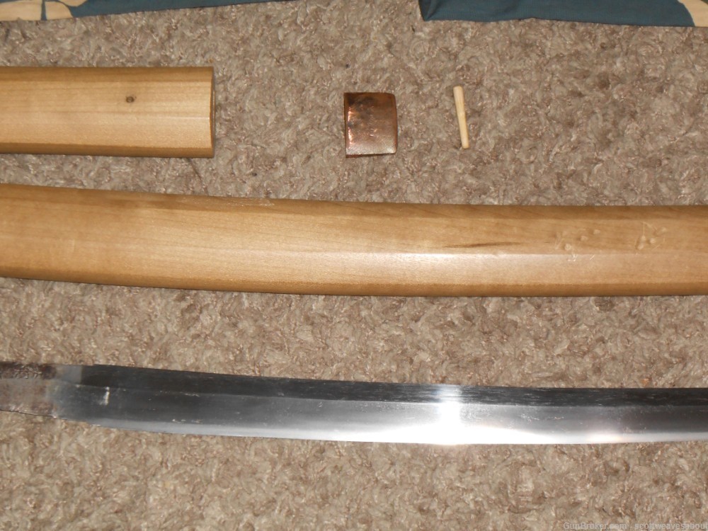 Antique Koto Period Japanese Katana Sword Wakizashi Signed Sanjo Yoshinaga -img-18