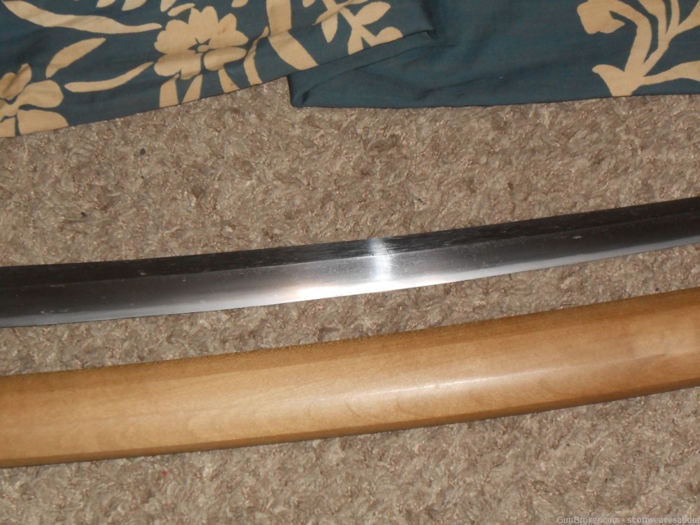 Antique Koto Period Japanese Katana Sword Wakizashi Signed Sanjo Yoshinaga -img-6