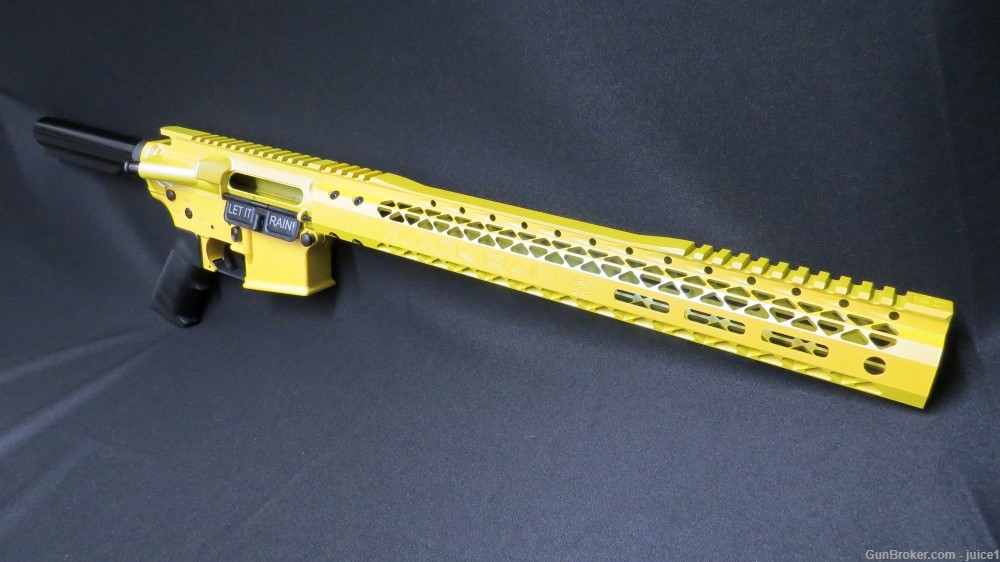 Black Rain Ordnance Spec15 AR Builder Kit 15" Handguard - Electric Yellow-img-0