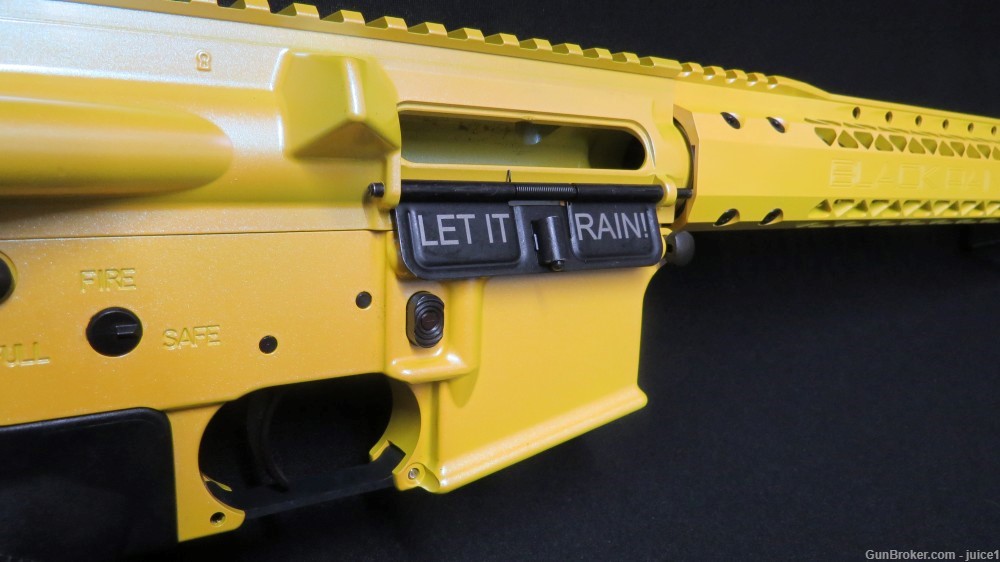 Black Rain Ordnance Spec15 AR Builder Kit 15" Handguard - Electric Yellow-img-3