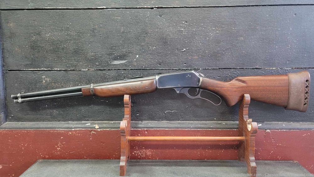 Marlin Model 336 RC lever action rifle 30-30 cal - JM stamp-img-20