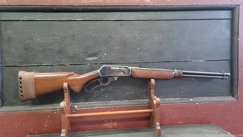 Marlin Model 336 RC lever action rifle 30-30 cal - JM stamp-img-0