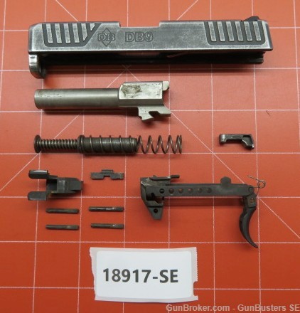 DiamondBack DB9 9mm Repair Parts #18917-SE-img-1