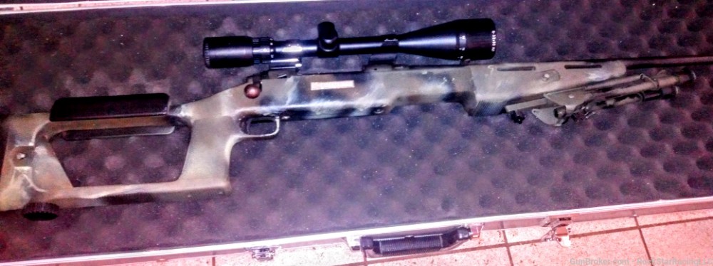 Savage 30.06 Sniper / hunter rifle+scope -img-1