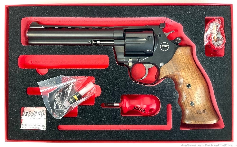 Nighthawk Custom Korth Mongoose 6” 357 Mag Revolver Financing Available -img-8