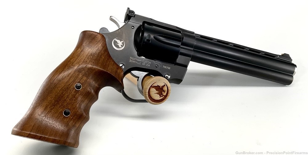 Nighthawk Custom Korth Mongoose 6” 357 Mag Revolver Financing Available -img-5