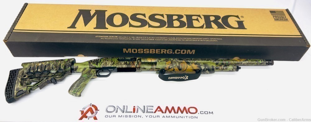 Mossberg, 500, Pump Action Shotgun, 12 Gauge, 3" Chamber, 20"-img-0